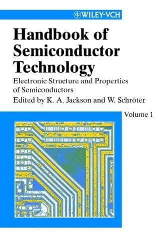 Tapa de Handbook of semiconductor technology