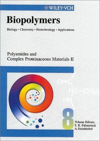 Tapa de Polyamides and Complex Proteinaceous Materials II (Biopolymers, Vol. 8)
