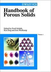 Tapa de Handbook of porous solids