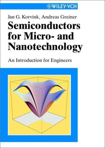 Tapa de Semiconductors for micro- and nanotechnology