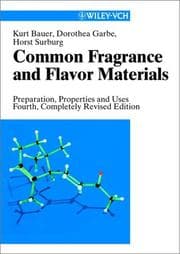 Tapa de Common fragrance and flavor materials