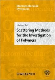 Tapa de Scattering Methods for the Investigation of Polymers