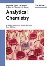 Tapa de Analytical chemistry