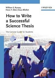 Tapa de How to write a successful science thesis