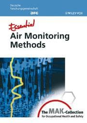 Tapa de Essential air monitoring methods from the MAK-Collection for occupational health and safety