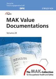 Tapa de The MAK-Collection for Occupational Health and Safety: Part I: MAK Value Documentations, Volume 24 (The MAK-Collection for Occupational Health and Safety. Part I: MAK Value   Documentations (DFG))