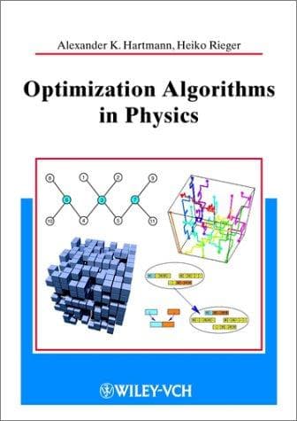 Tapa de Optimization algorithms in physics
