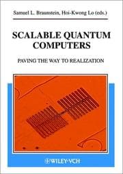 Tapa de Scalable quantum computers