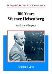 Tapa de 100 years Werner Heisenberg
