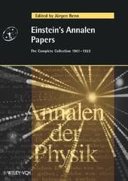 Tapa de Einstein's Annalen Papers