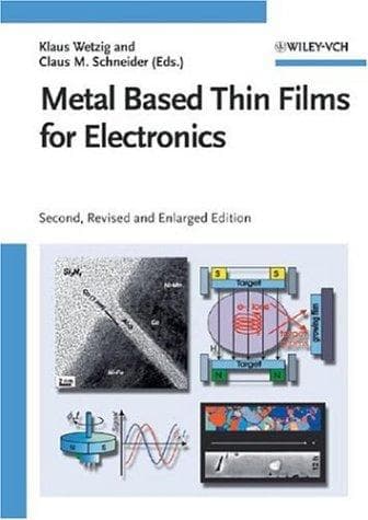 Tapa de Metal Based Thin Films for Electronics