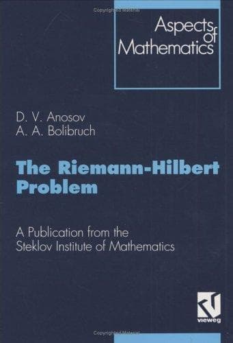 Tapa de The Riemann-Hilbert problem