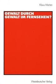 Tapa de Gewalt durch Gewalt im Fernsehen?
