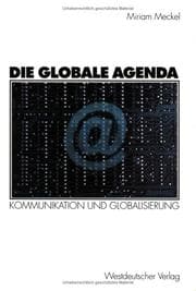 Tapa de Die globale @genda. Kommunikation und Globalisierung