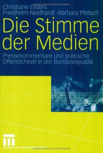 Tapa de Die Stimme der Medien