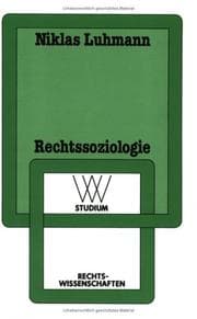 Tapa de Rechtssoziologie