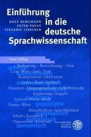 Tapa de Einführung in die deutsche Sprachwissenschaft