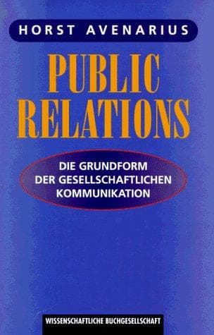 Tapa de Public Relations