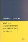 Tapa de Moderne Literaturtheorie und antike Texte