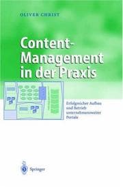 Tapa de Content-Management in der Praxis
