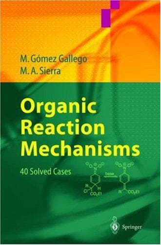 Tapa de Organic reaction mechanisms