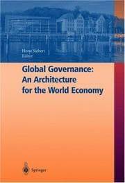 Tapa de Global Governance