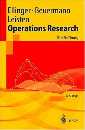 Tapa de Operations Research