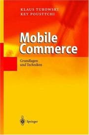 Tapa de Mobile commerce