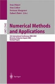 Tapa de Numerical methods and applications