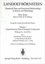 Tapa de Landolt-Börnstein numerical data and functional relationships in science and technology