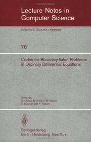 Tapa de Codes for Boundary-Value Problems in Ordinary Differential Equations
