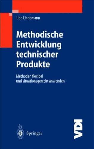 Tapa de Methodische Entwicklung technischer Produkte
