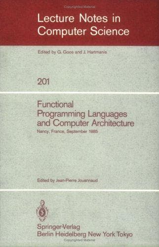 Tapa de Functional Programming Languages and Computer Architecture