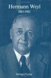 Tapa de Hermann Weyl