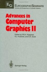 Tapa de Advances in Computer Graphics II