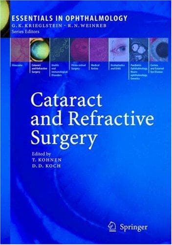 Tapa de Cataract and Refractive Surgery (Essentials in Ophthalmology)