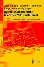 Tapa de Business Computing mit MS-Office 2003 und Internet