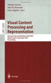 Tapa de Visual content processing and representation