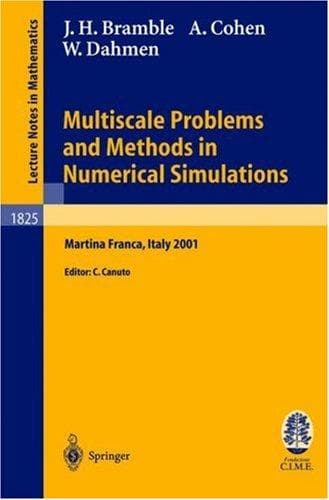 Tapa de Multiscale problems and methods in numerical simulations