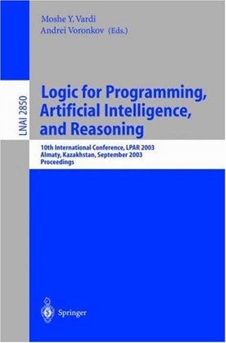 Tapa de Logic for programming artificial intelligence and reasoning