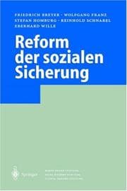 Tapa de Reform der sozialen Sicherung
