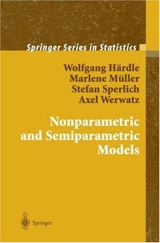 Tapa de Nonparametric and semiparametric models
