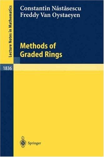 Tapa de Methods of graded rings