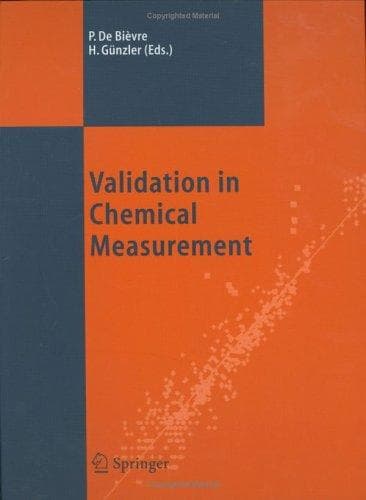 Tapa de Validation in chemical measurement