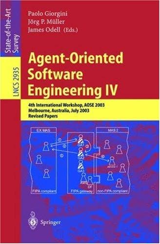 Tapa de Agent-oriented software engineering IV
