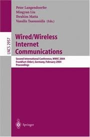 Tapa de Wired/wireless Internet communications