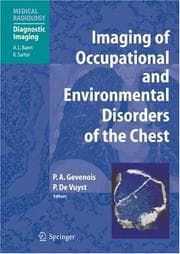Tapa de Imaging of Occupational and Environmental Disorders of the Chest