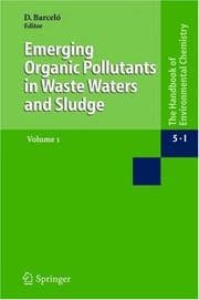 Tapa de Emerging Organic Pollutants in Waste Waters and Sludge