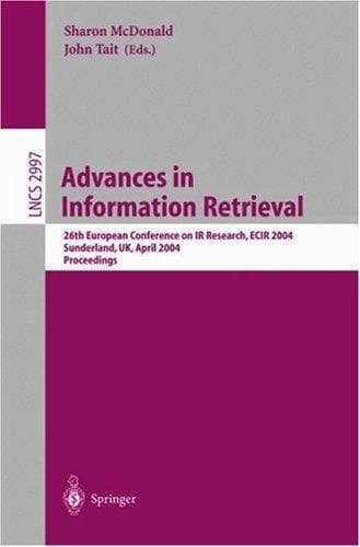 Tapa de Advances in information retrieval