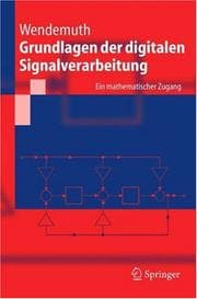 Tapa de Grundlagen der digitalen Signalverarbeitung